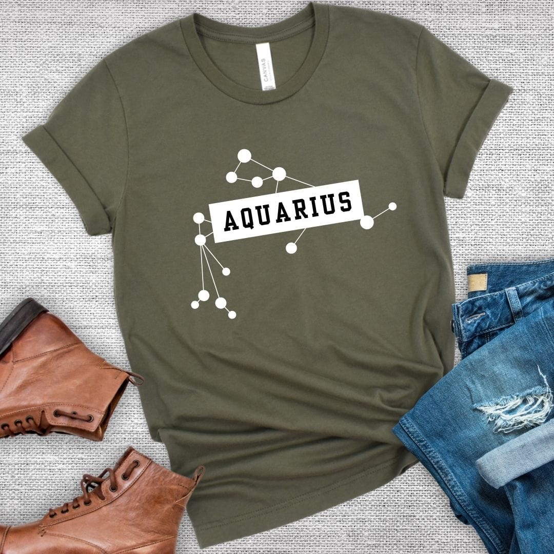 Aquarius Zodiac Tee
