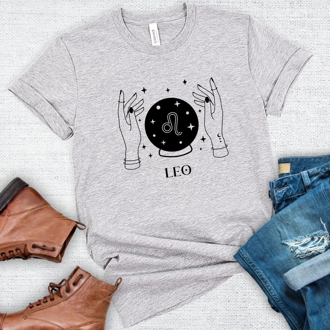 Crystal Ball Leo Tee