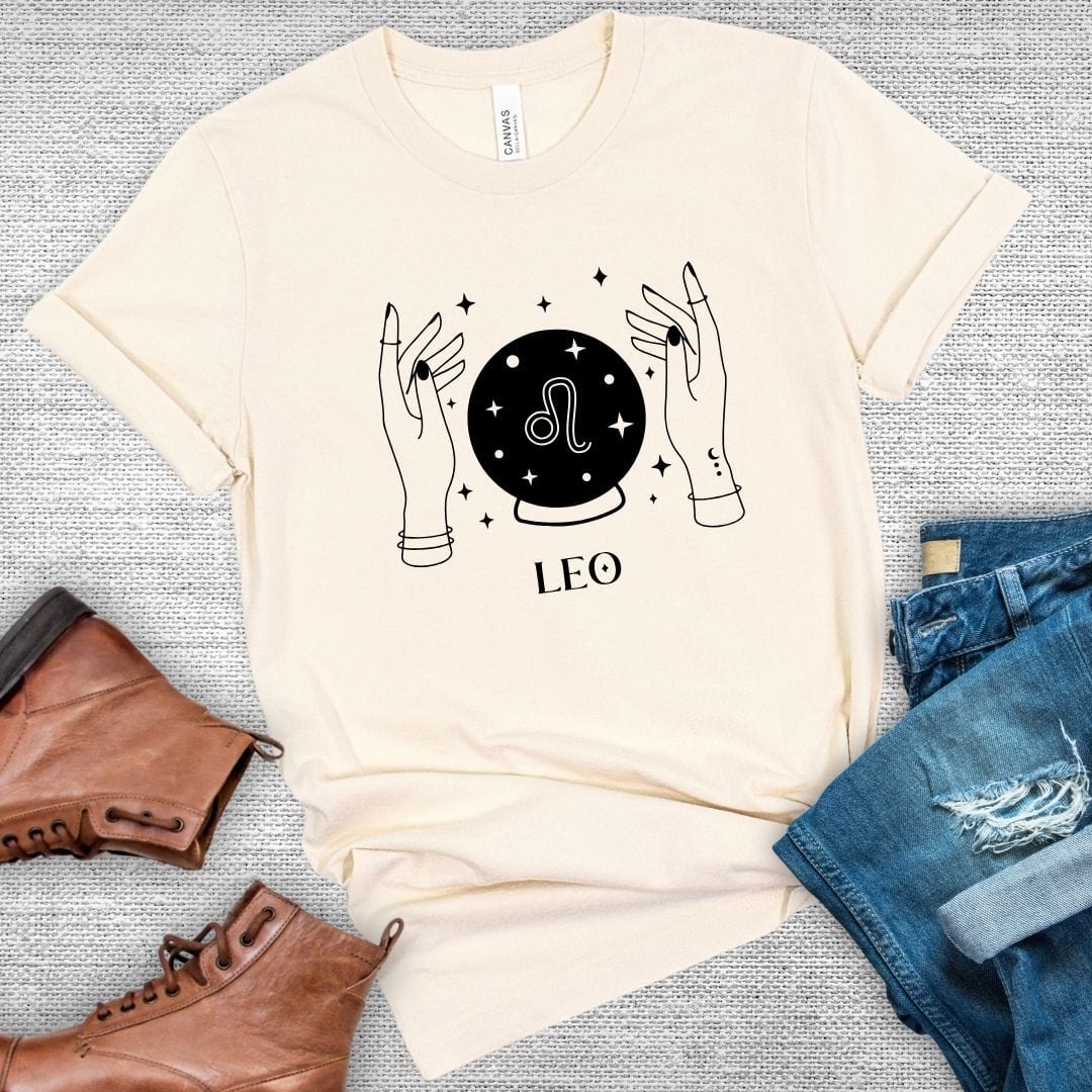 Crystal Ball Leo Tee