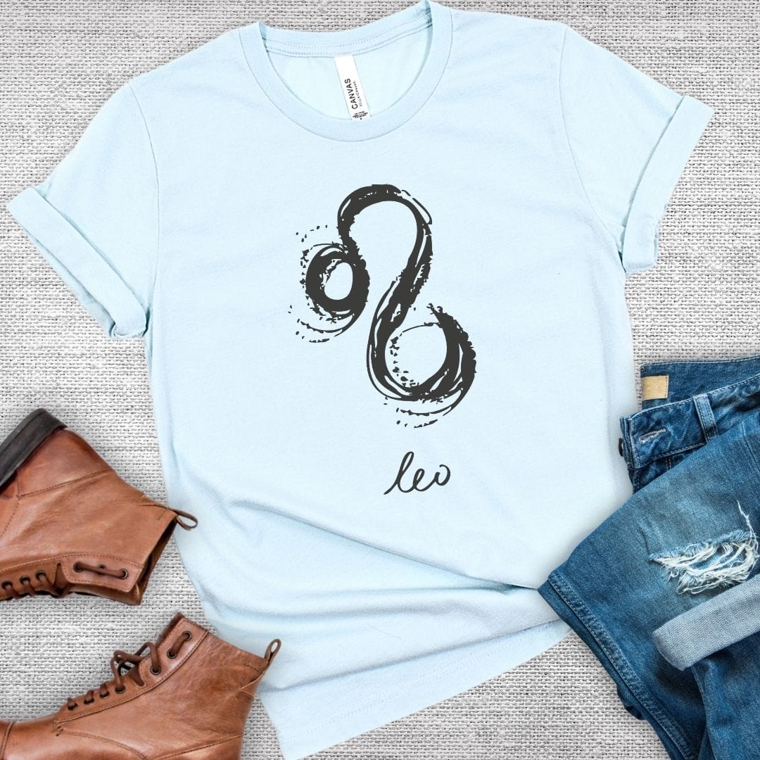 Distressed Leo T-Shirt