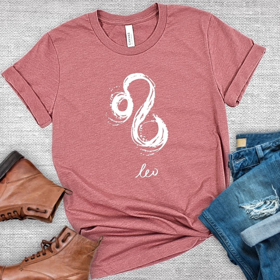Distressed Leo T-Shirt