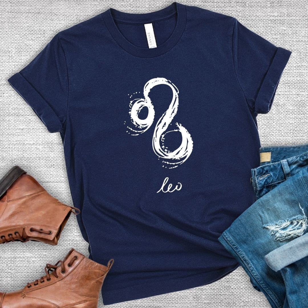 Distressed Leo T-Shirt
