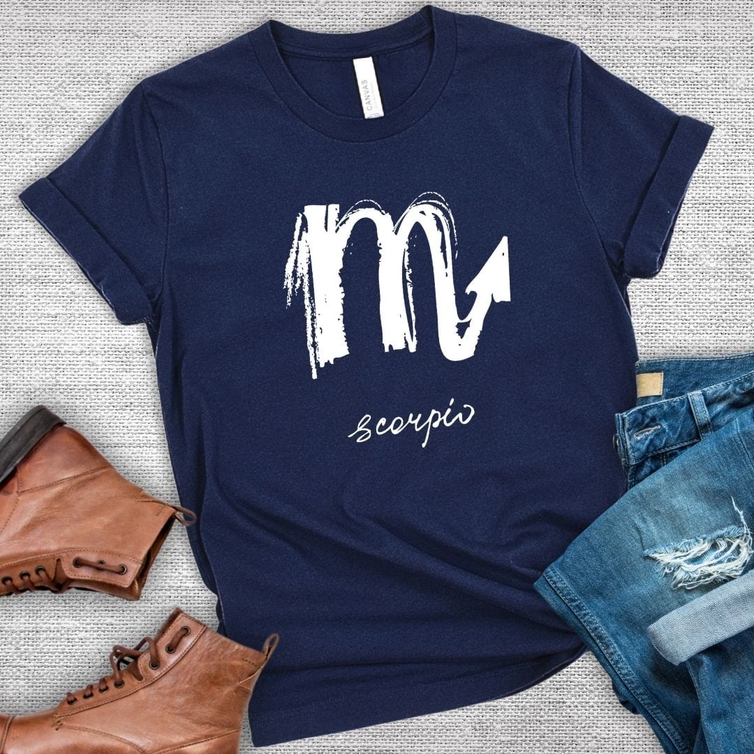 Distressed Scorpio T-Shirt