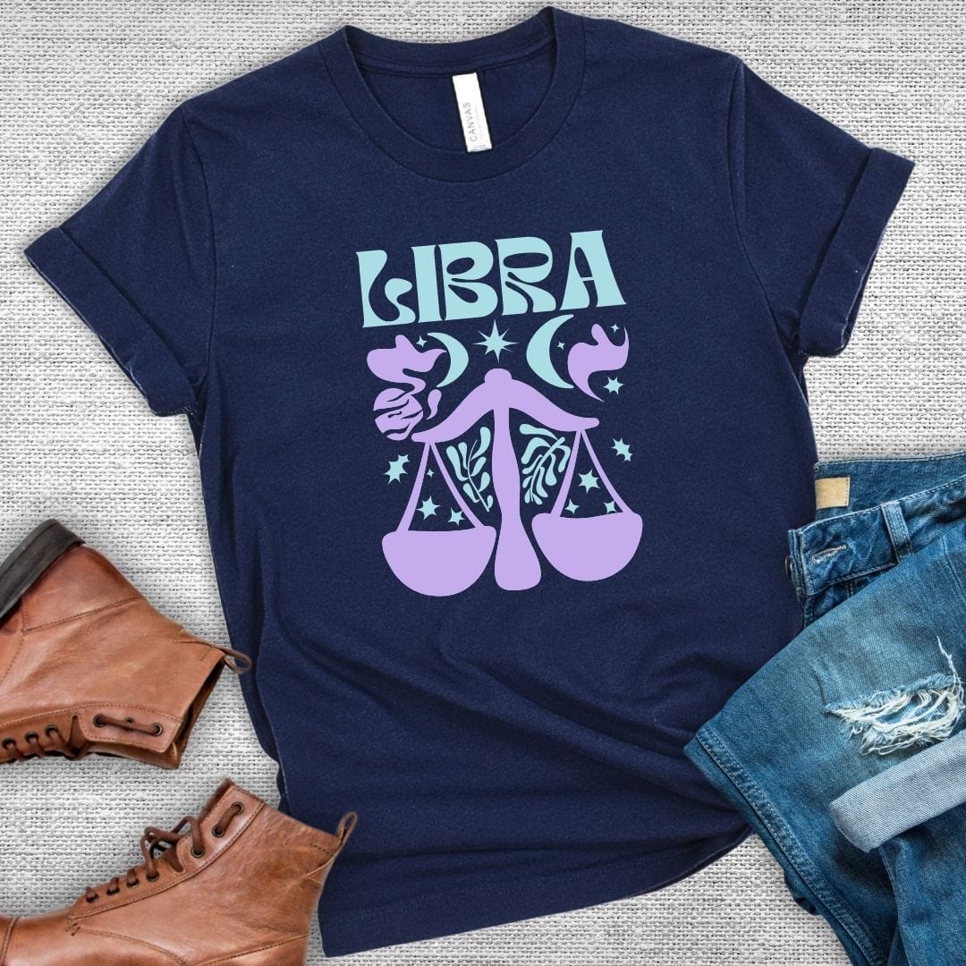 Ethereal Libra Zodiac T-Shirt