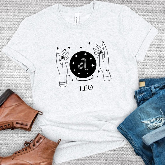 Crystal Ball Leo Tee