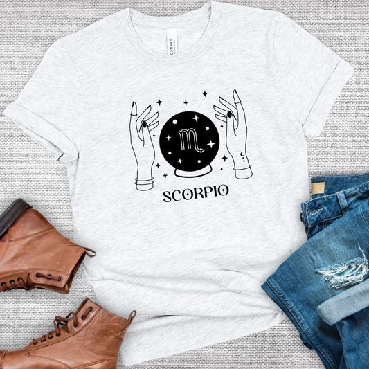 Crystal Ball Scorpio Tee