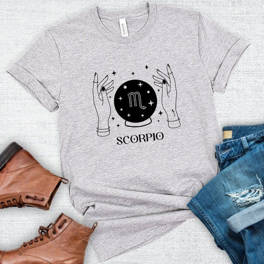 Crystal Ball Scorpio Tee