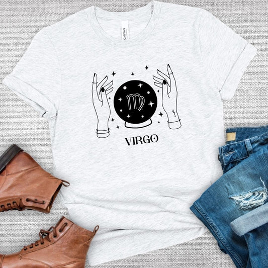 Crystal Ball Virgo Tee