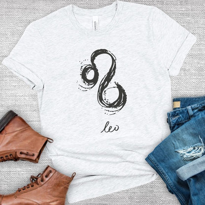 Distressed Leo T-Shirt