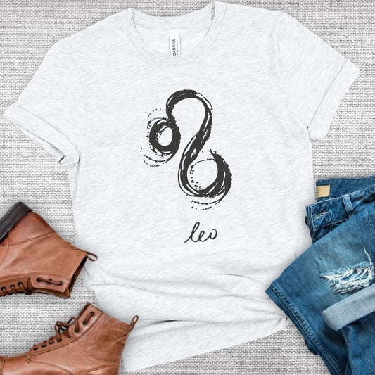 Distressed Leo T-Shirt