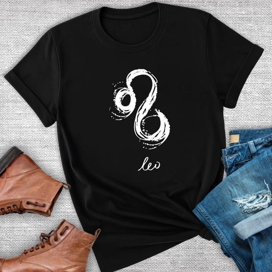 Distressed Leo T-Shirt