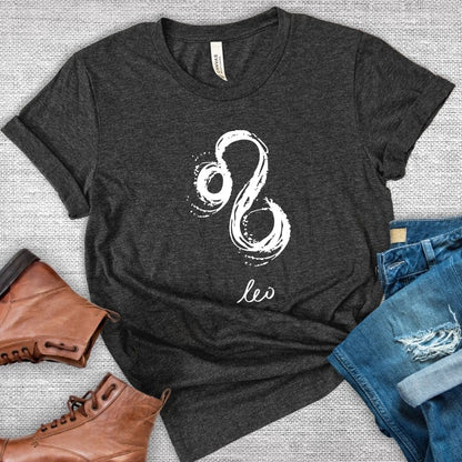 Distressed Leo T-Shirt