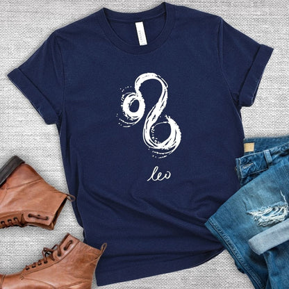 Distressed Leo T-Shirt