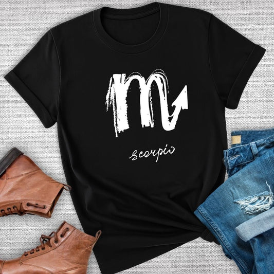 Distressed Scorpio T-Shirt