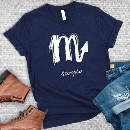 Distressed Scorpio T-Shirt