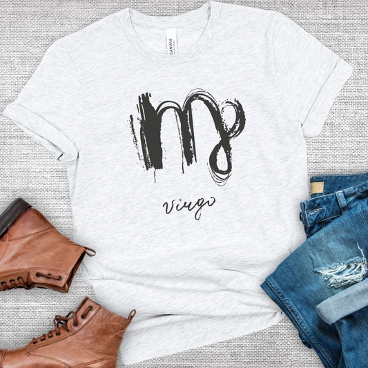 Distressed Virgo T-Shirt
