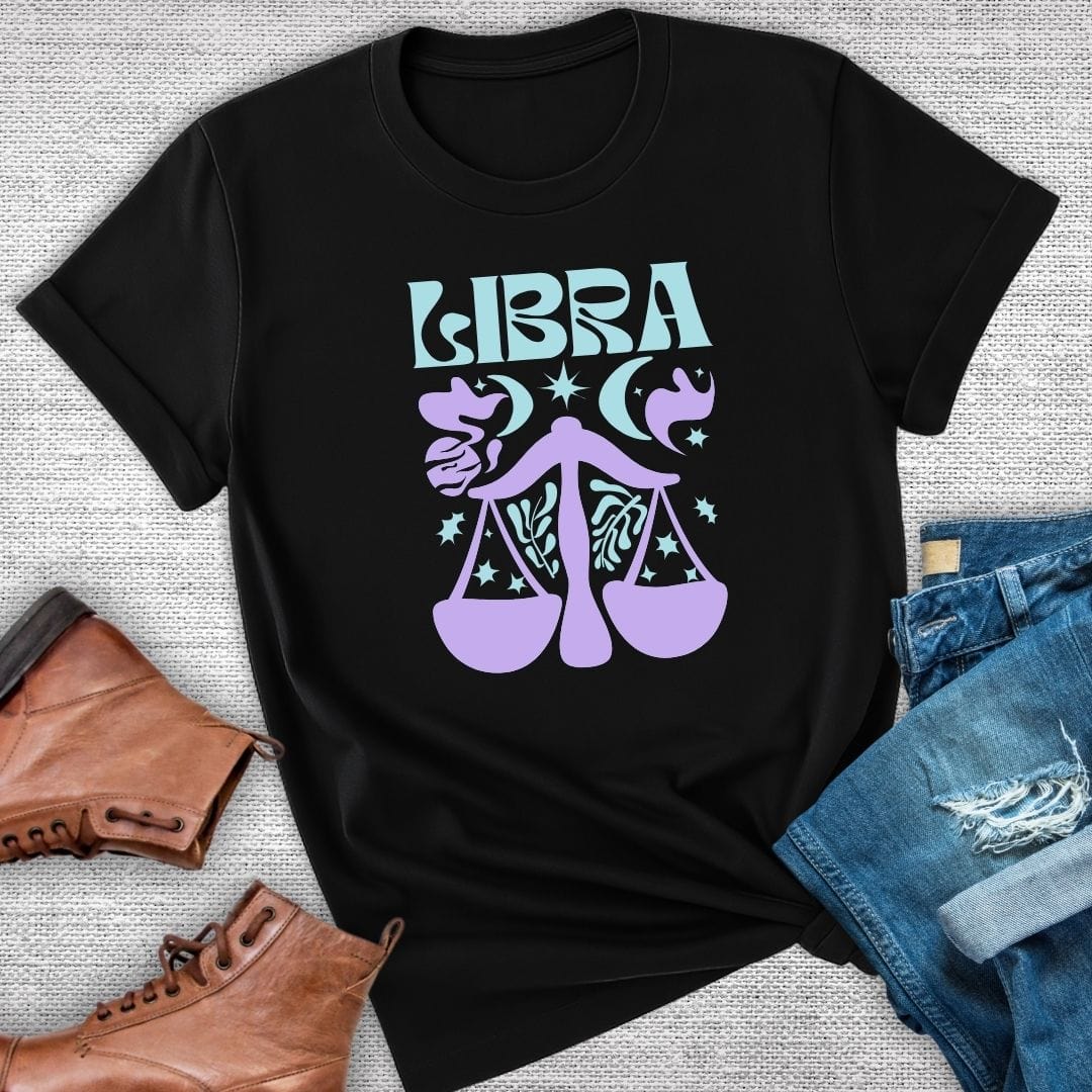 Ethereal Libra Zodiac T-Shirt