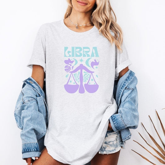 Ethereal Libra Zodiac T-Shirt