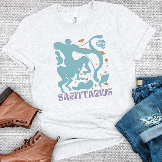 Galactic Sagittarius Zodiac T-Shirt