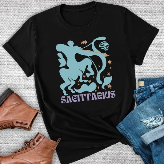 Galactic Sagittarius Zodiac T-Shirt