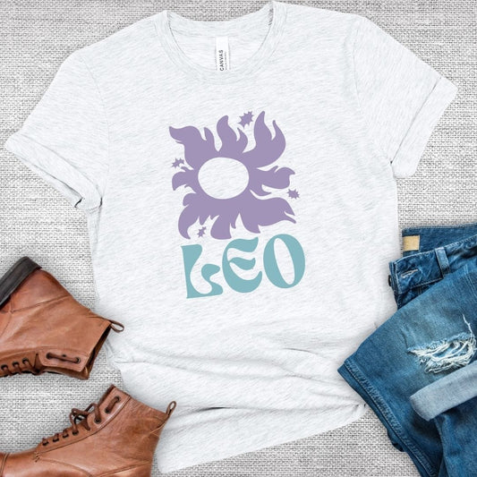 Golden Leo Zodiac T-Shirt