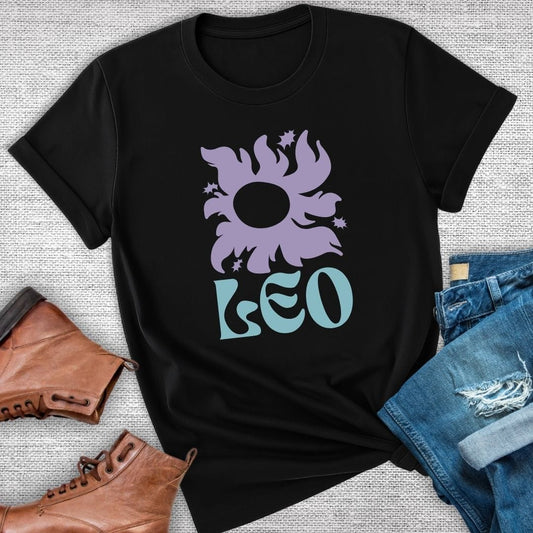 Golden Leo Zodiac T-Shirt
