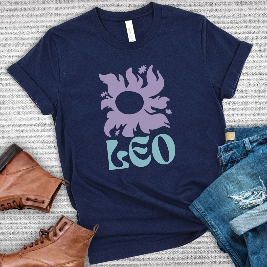 Golden Leo Zodiac T-Shirt