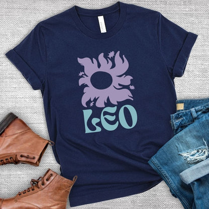 Golden Leo Zodiac T-Shirt