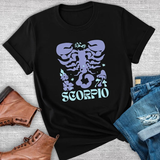 Nocturna Scorpio Zodiac T-Shirt