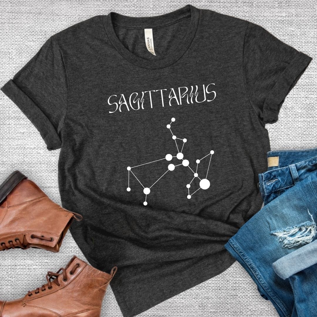 Sagittarius Constellation Art Nouveau Tee