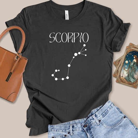 Scorpio Constellation Art Nouveau Tee