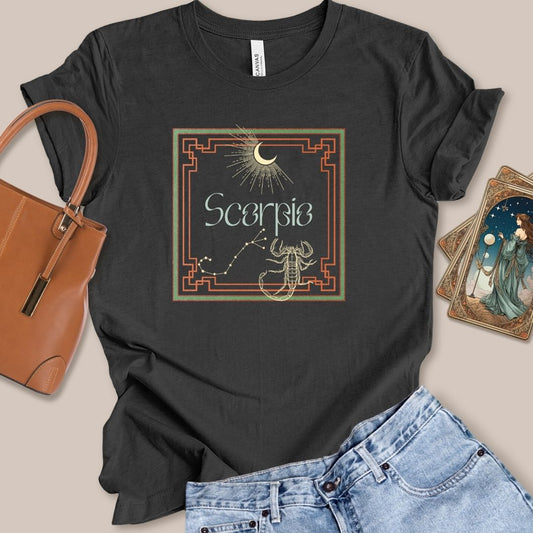 Scorpio Squared Art Nouveau Tee